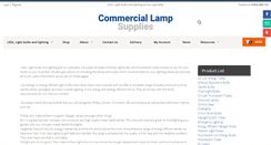 Desktop Screenshot of commercial-lamps.co.uk