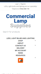 Mobile Screenshot of commercial-lamps.co.uk